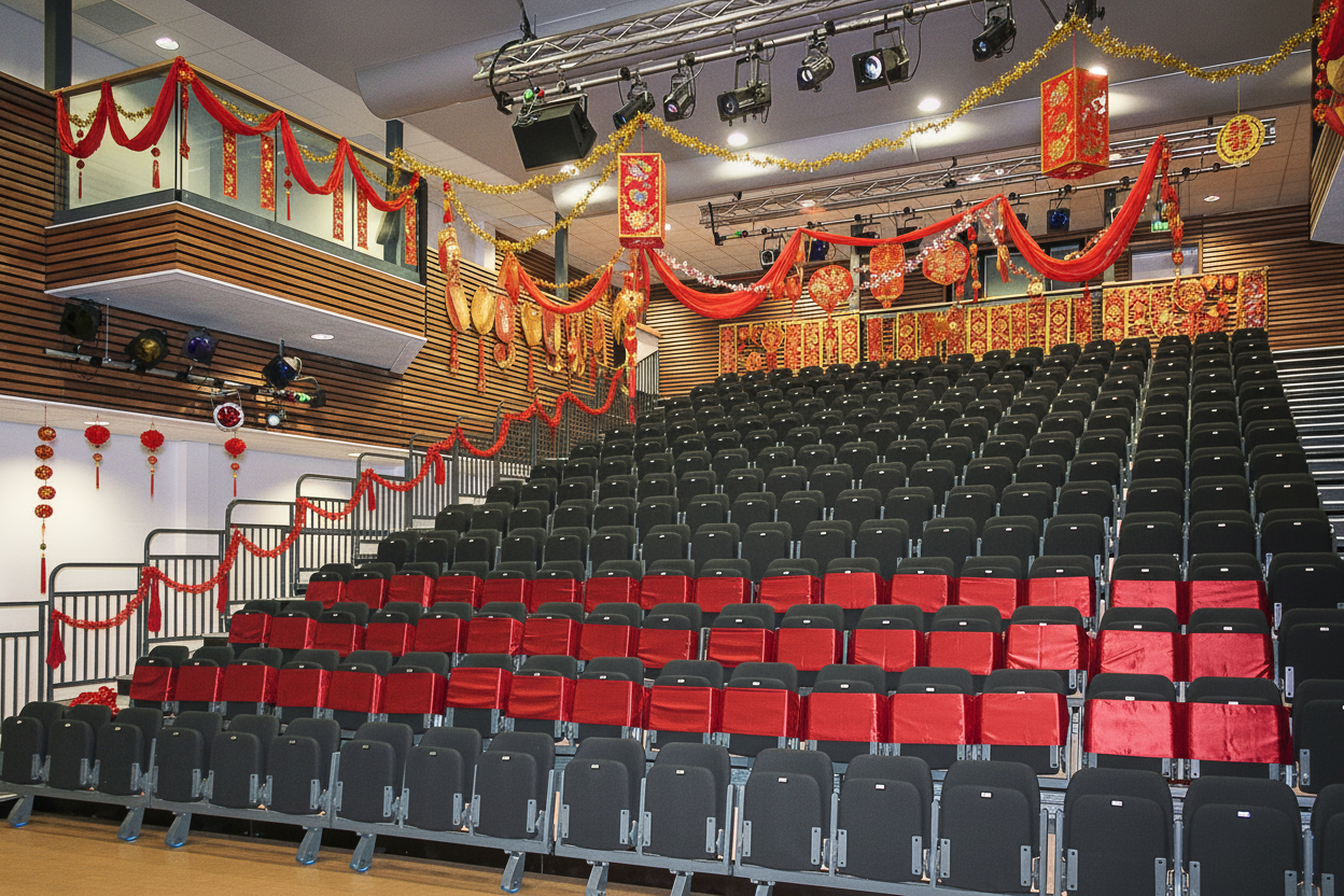 Cedars Academy dressed for Asian wedding ceremony